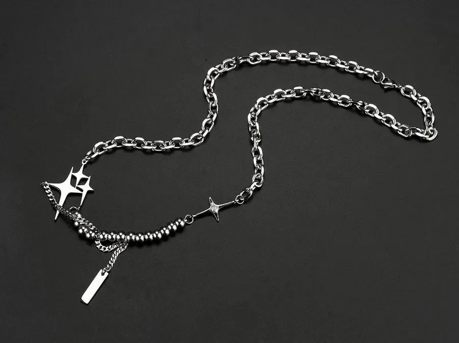 Hip-Hop Retro Solid Color Unisex Pendant - Diatoms