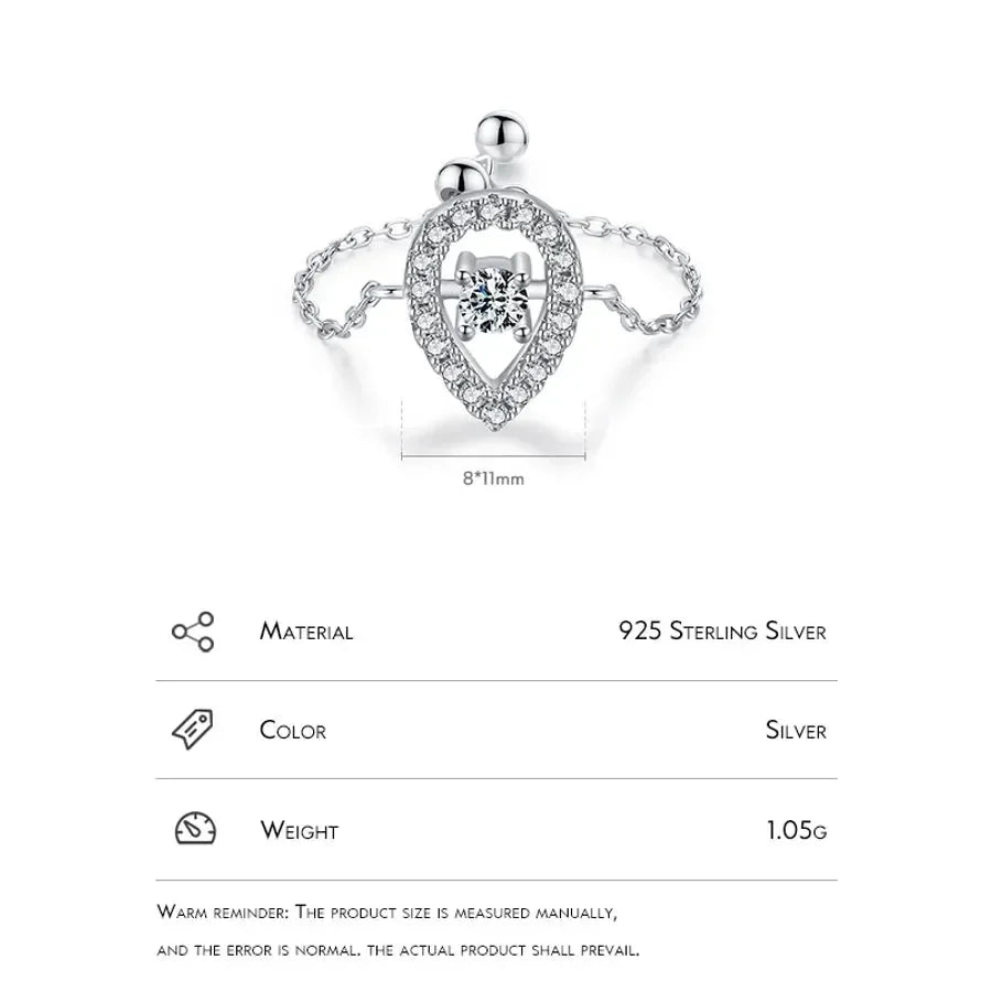 Luxurious Treasures Silver Inlay Adjustable Rings - Diatoms