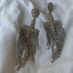 Luxy Crystal Rhinestones Earrings - Diatoms