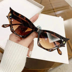Diatoms Hip-Hop Streetwear Mirror Full Frame Women's Sunglasses - Diatoms