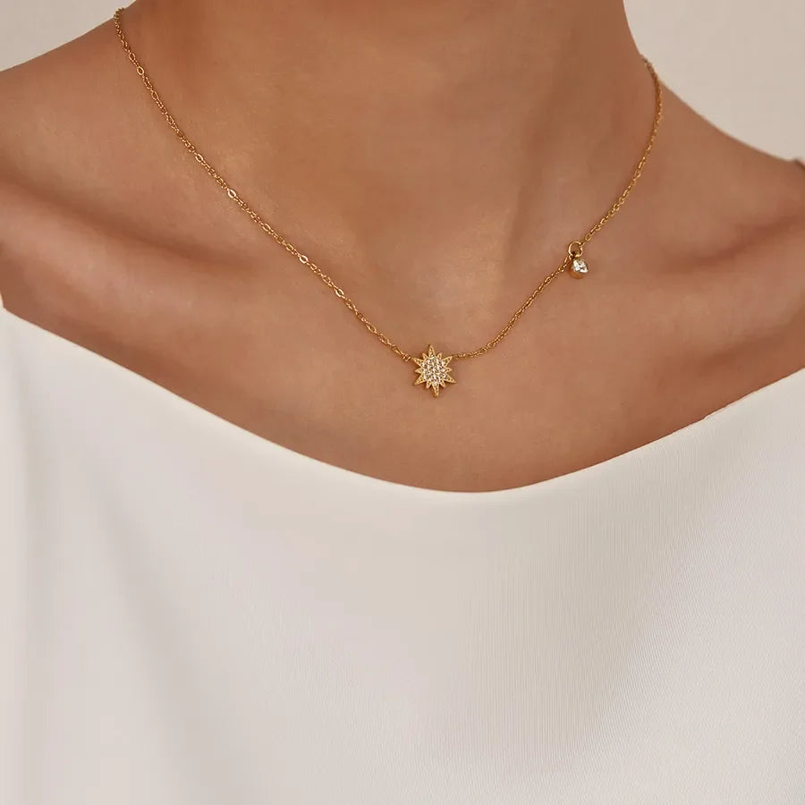 Stay Golden Pendant - Diatoms