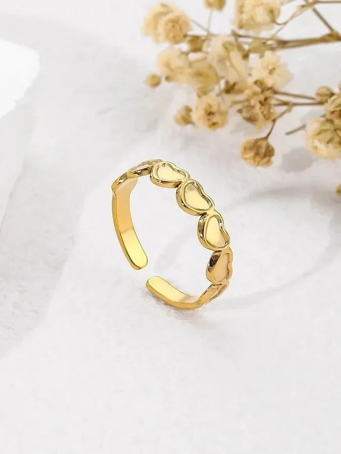 Luxe Heart Shape Exclusive Rings - Diatoms