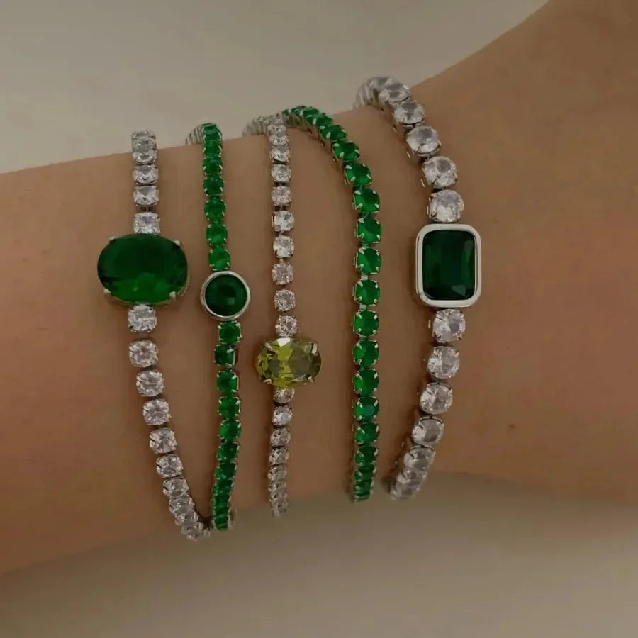Elegant Embers Modern Bracelets - Diatoms