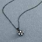 Diatoms Football Lover Pendant Necklace - Diatoms