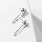 Chic Chain Dainty Earrings - Diatoms
