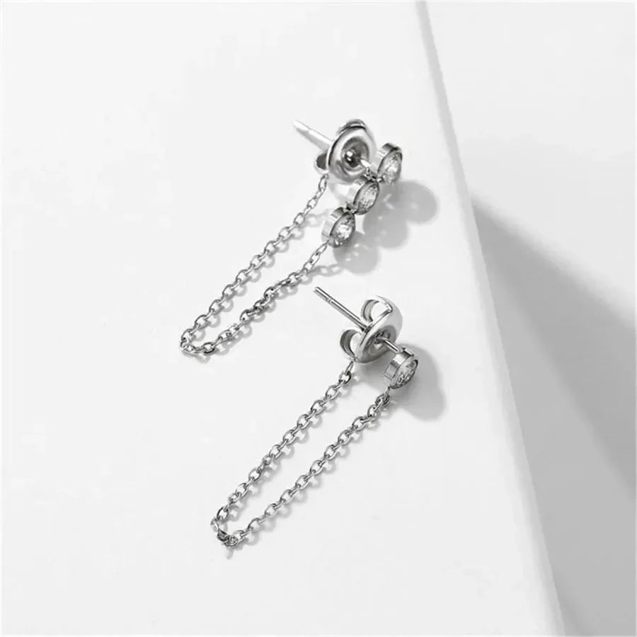 Chic Chain Dainty Earrings - Diatoms