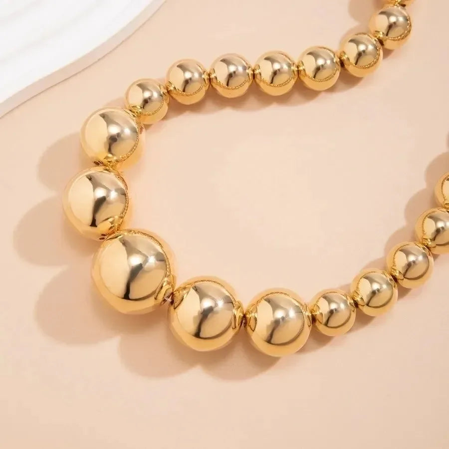Trendsetter Geometric Beaded Necklace - Diatoms