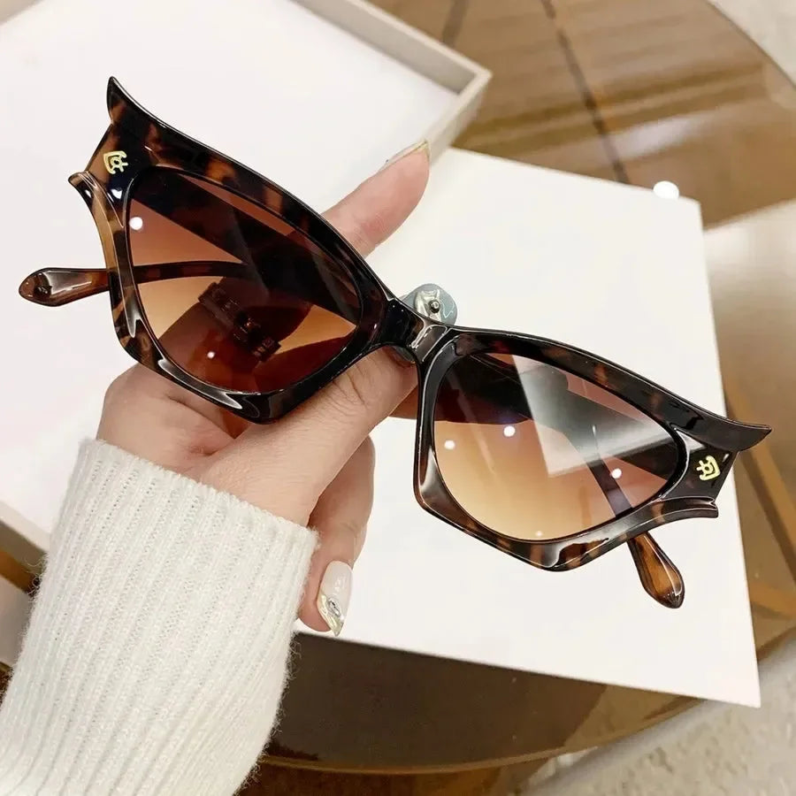 Diatoms Hip-Hop Streetwear Mirror Full Frame Women's Sunglasses - Diatoms