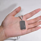 Classic Black Pendant - Diatoms