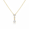 Aurora Thread Diamond Necklace