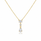 Aurora Thread Diamond Necklace