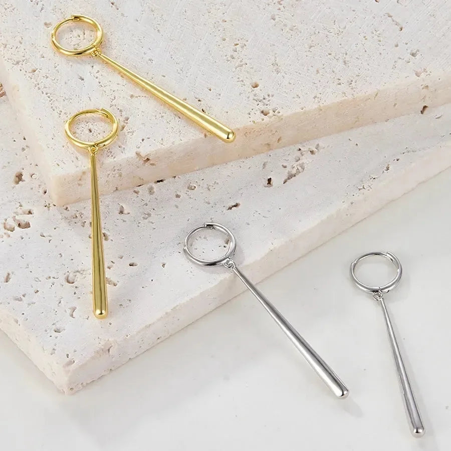 Luxy Silver Hoop Earrings - Diatoms