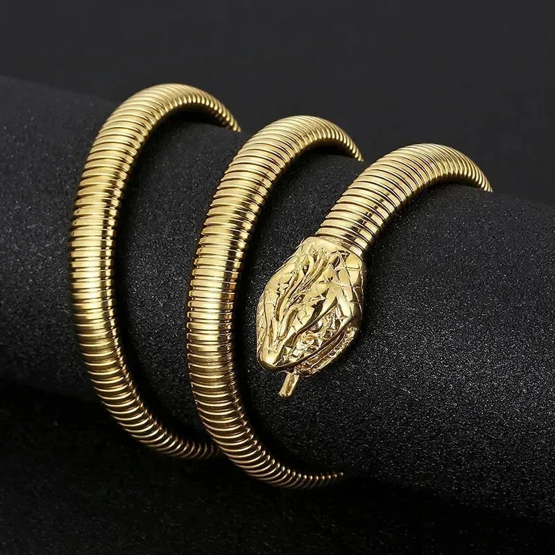Snake Coil Inspired Unisex Bangle - Diatoms