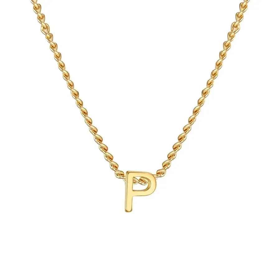Upper-case Letter Pendant - Diatoms