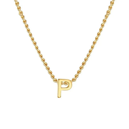 Upper-case Letter Pendant - Diatoms