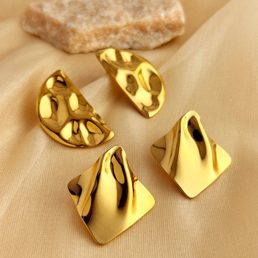 Luxy Hammered Crumpled Earrings