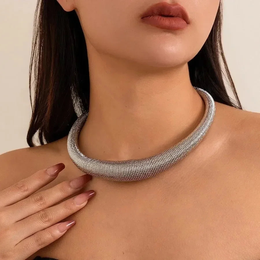 Runway Chunky Retro choker - Diatoms