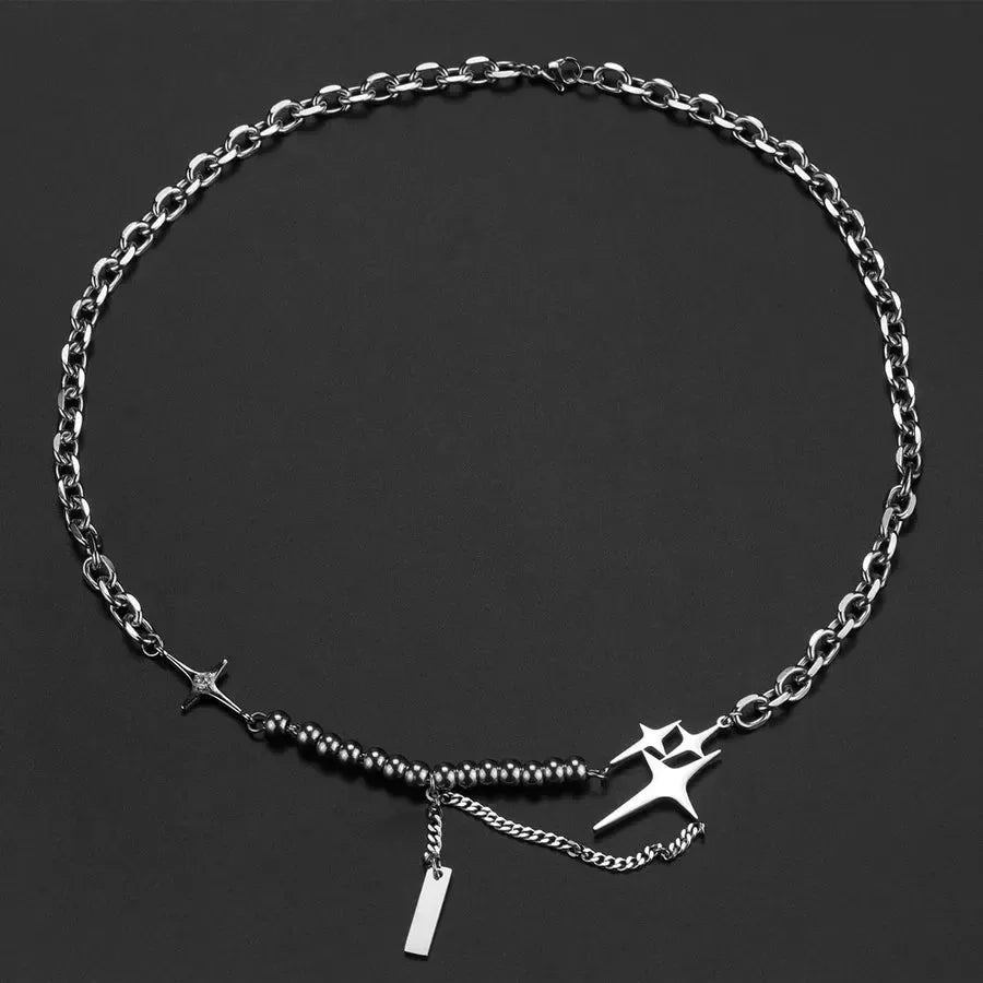 Hip-Hop Retro Solid Color Unisex Pendant - Diatoms