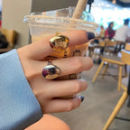 Minimalist Trendy Adjustable Rings - Diatoms