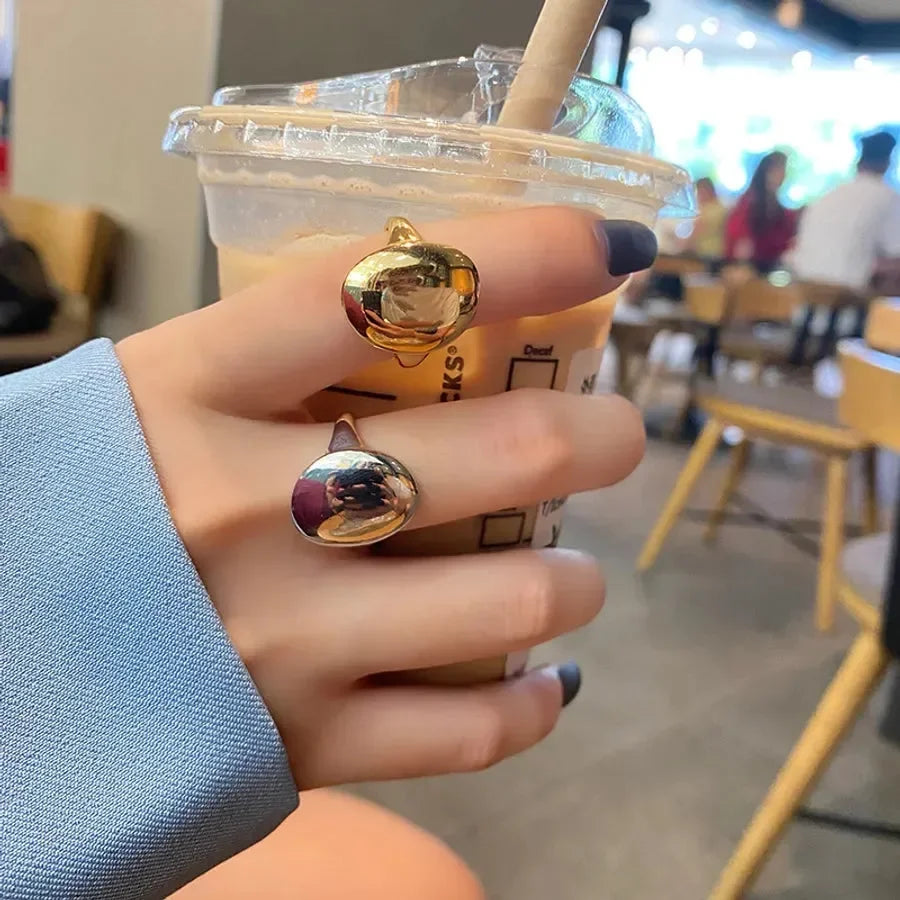 Minimalist Trendy Adjustable Rings - Diatoms