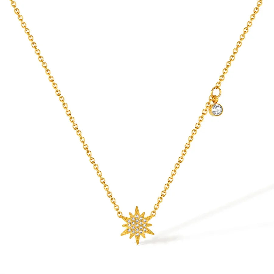 Stay Golden Pendant - Diatoms