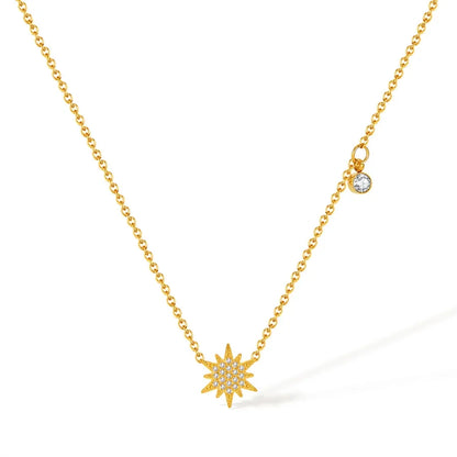 Stay Golden Pendant - Diatoms
