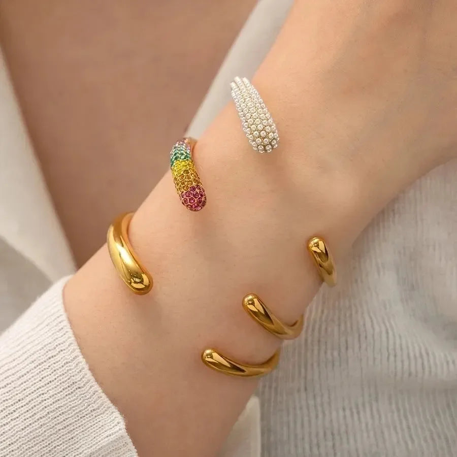 Luxy Diamond Bangles - Diatoms