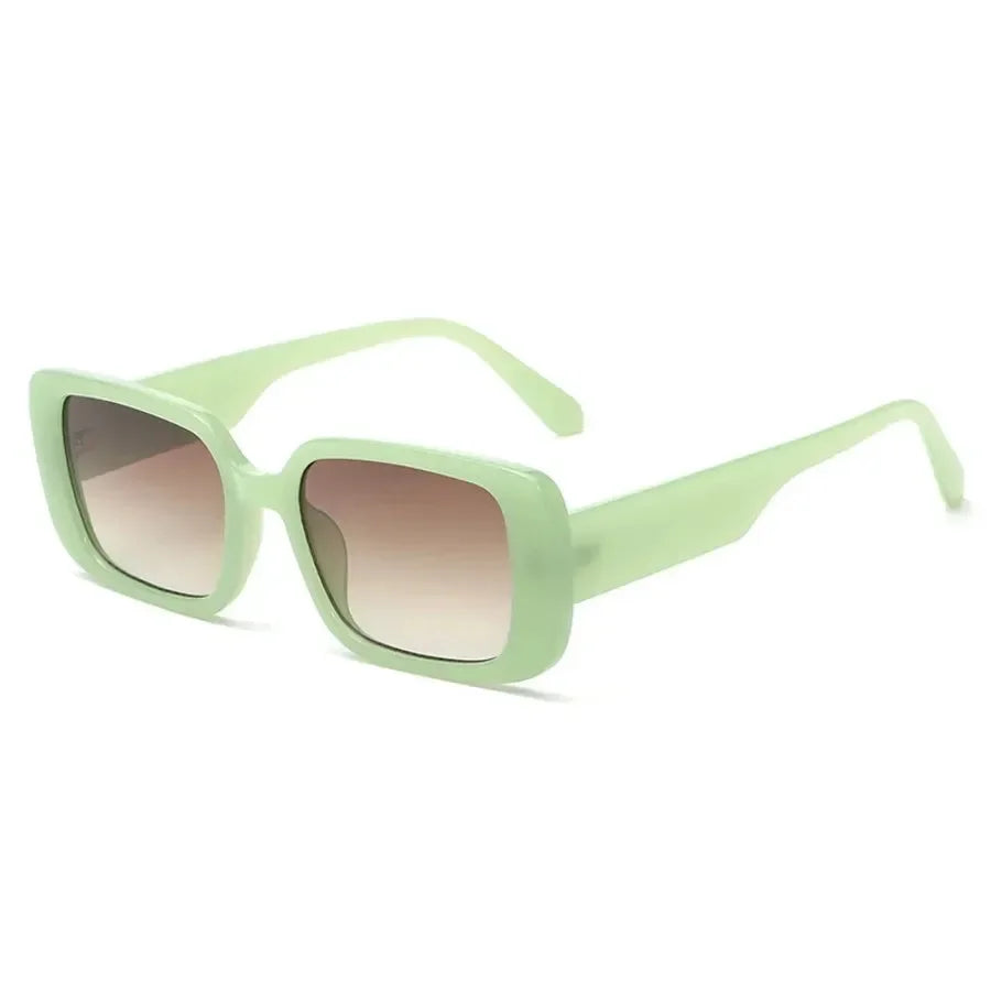 Diatoms Square Patchwork Women's Sunglasses - Diatoms