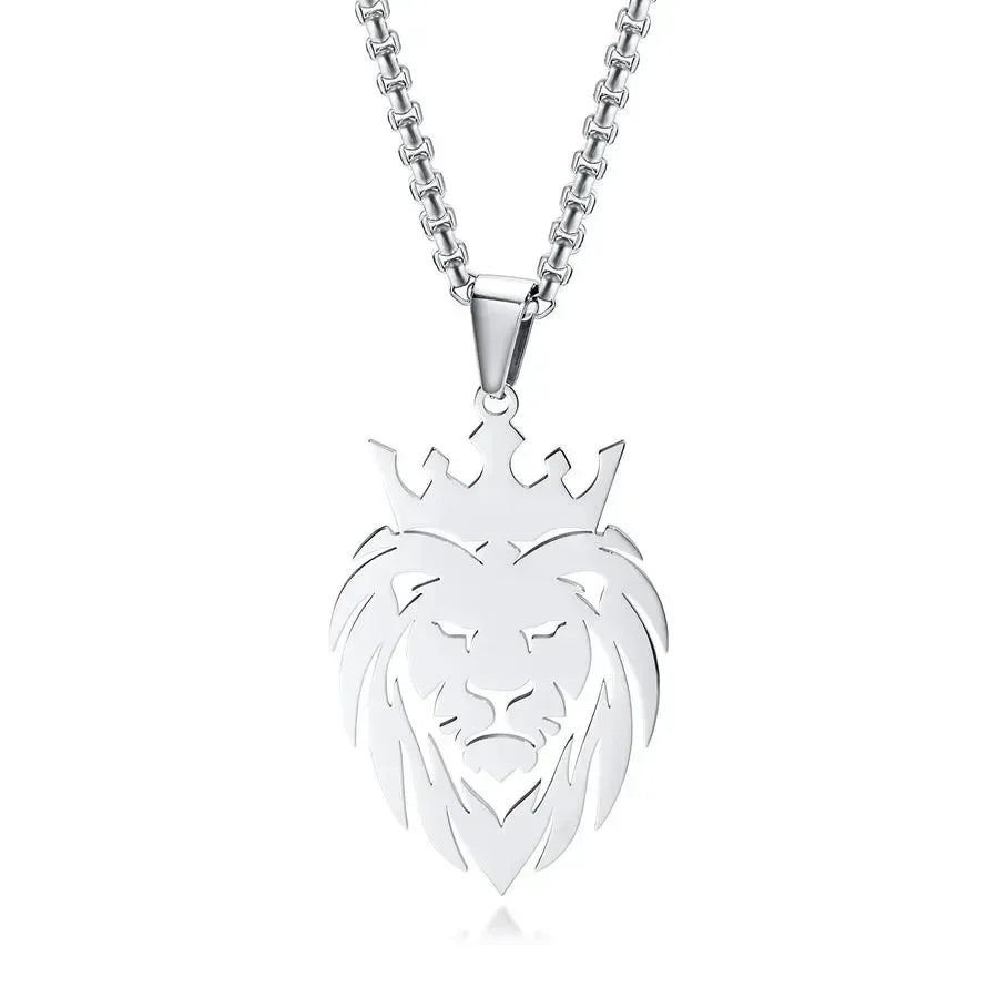 Classic Men King Pendant - Diatoms