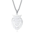 Classic Men King Pendant - Diatoms