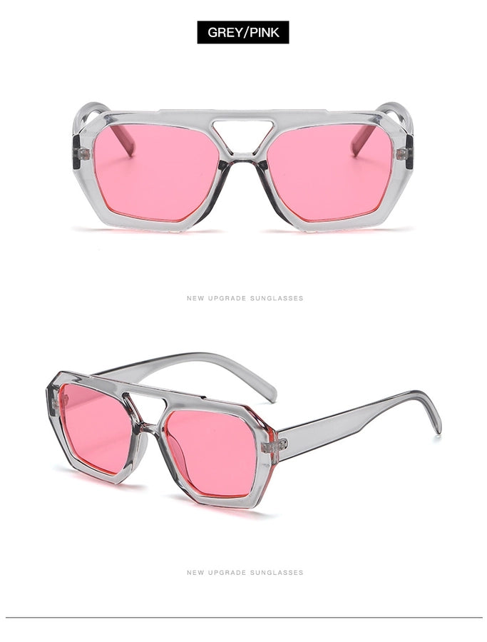 Diatoms Casual Simple Style Solid Color Women's Sunglasses