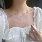 Clavicle Chain Niche Necklace - Diatoms