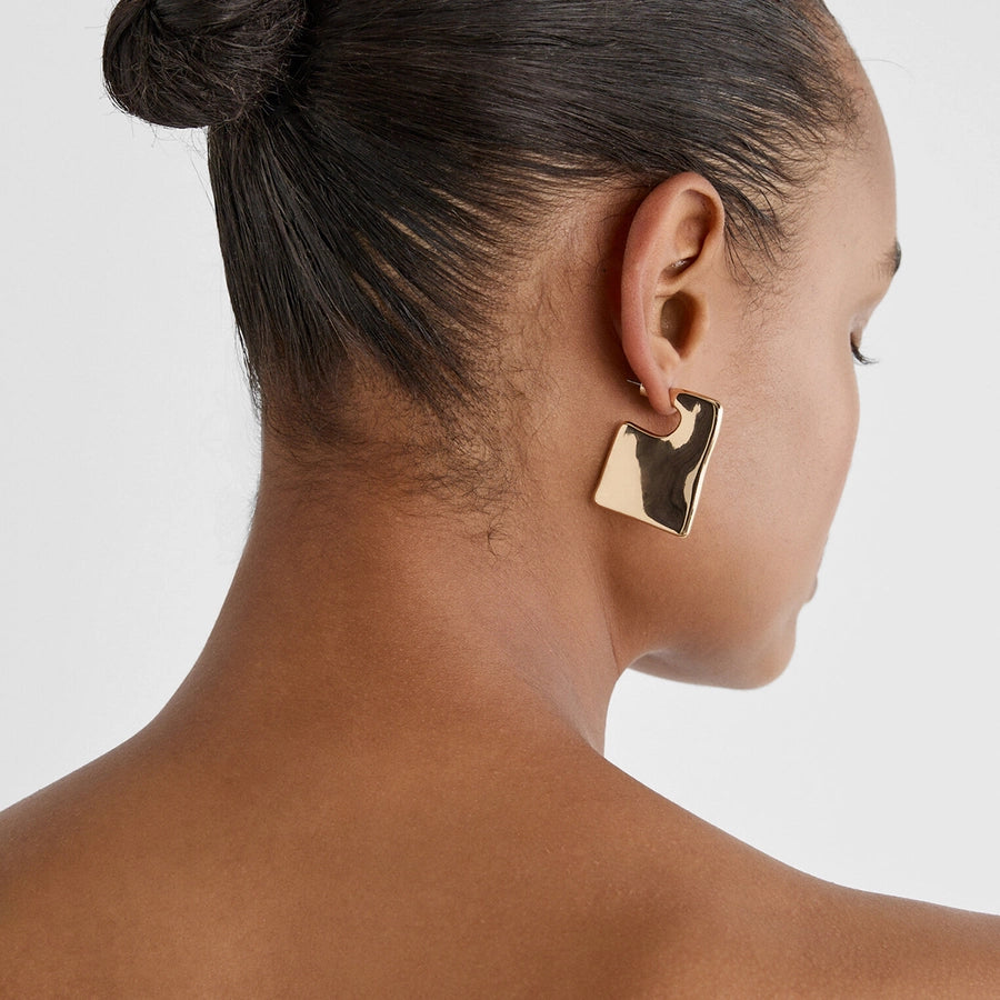 Abstract Chunky Earrings