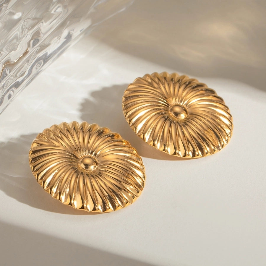 Luxy Disc Ear Studs