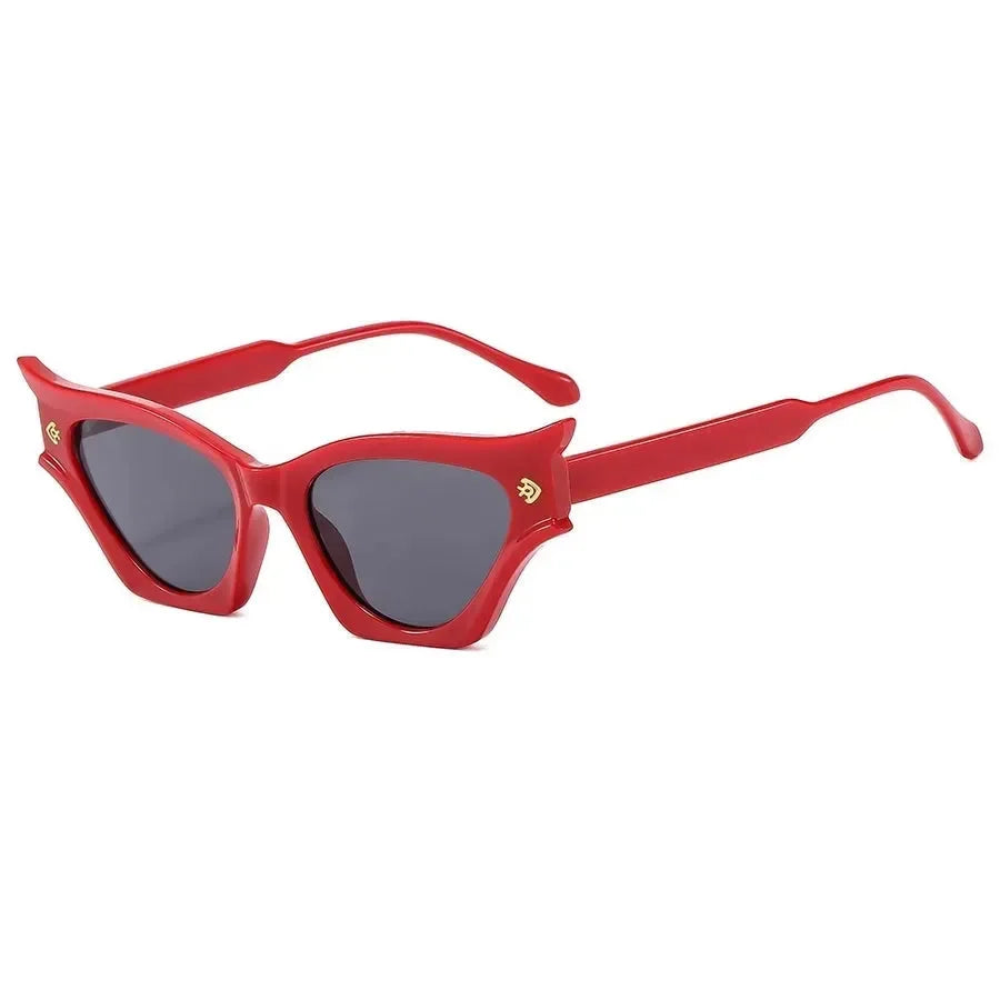Diatoms Hip-Hop Streetwear Mirror Full Frame Women's Sunglasses - Diatoms