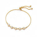 Diatoms Sparkling Diamond Adjustable Bracelet