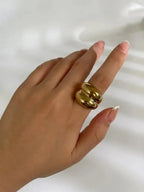 Luxy Double Bold Charming Rings - Diatoms