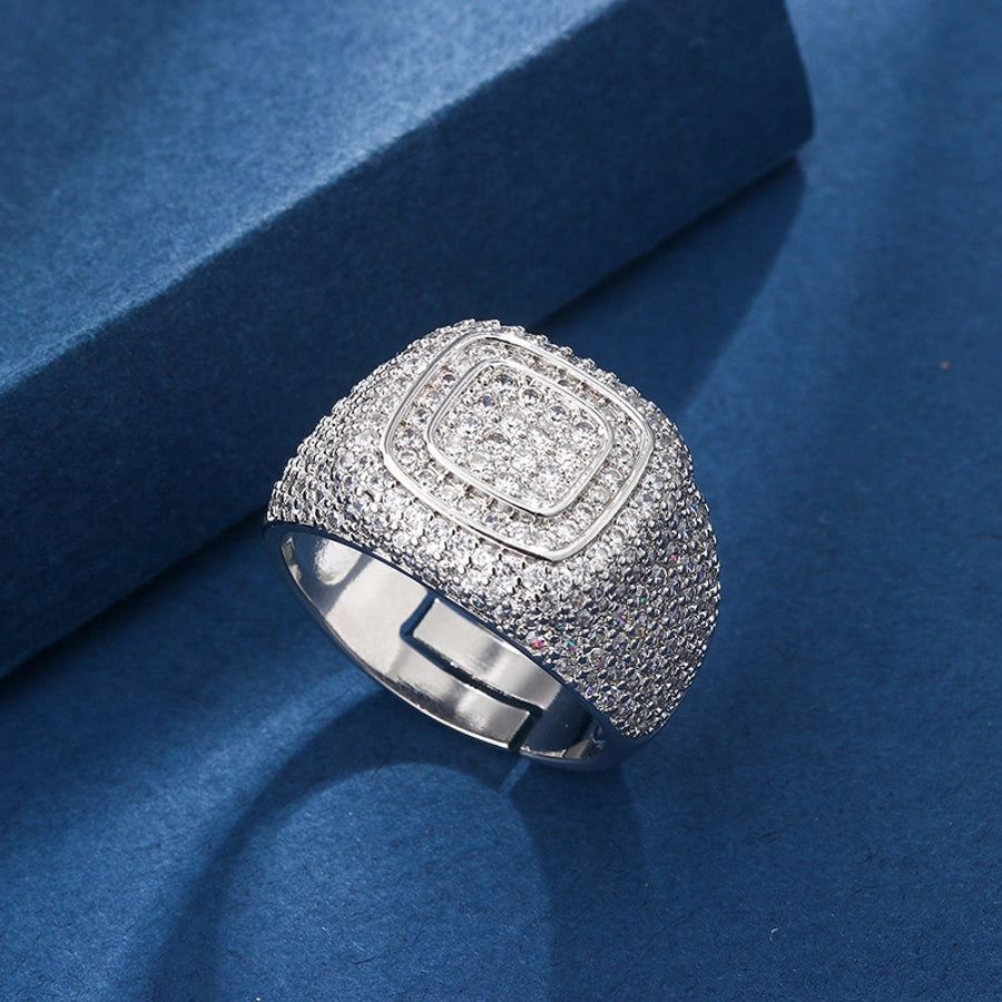 White Gold Men's Ring