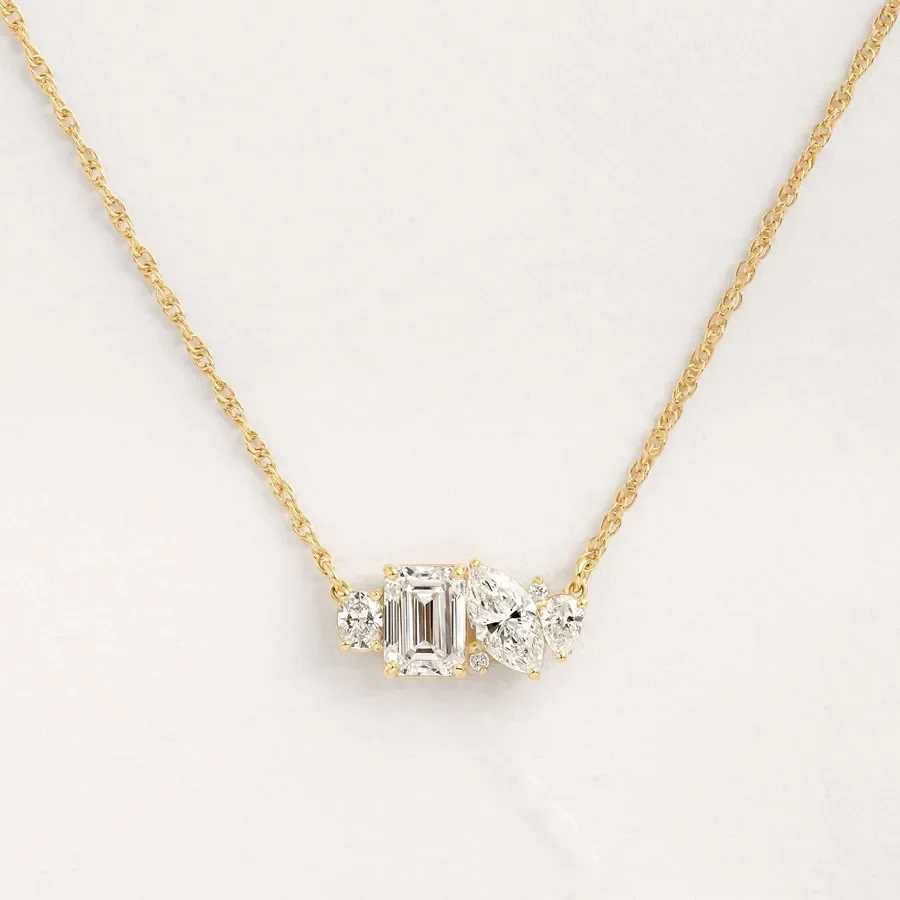 Shiny Necklace - Diatoms