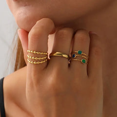 Trio De Mode Rings Set