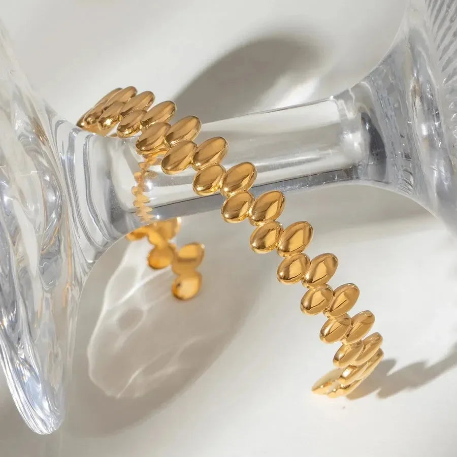 Luxy Adjustable Cuff Bracelet - Diatoms