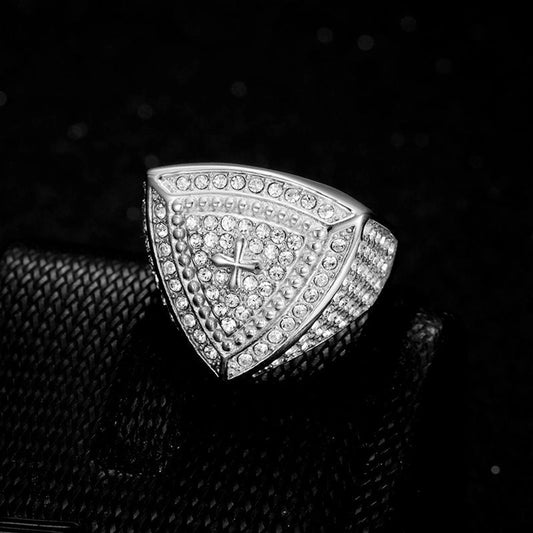 Hip-Hop Diamond Men's rings