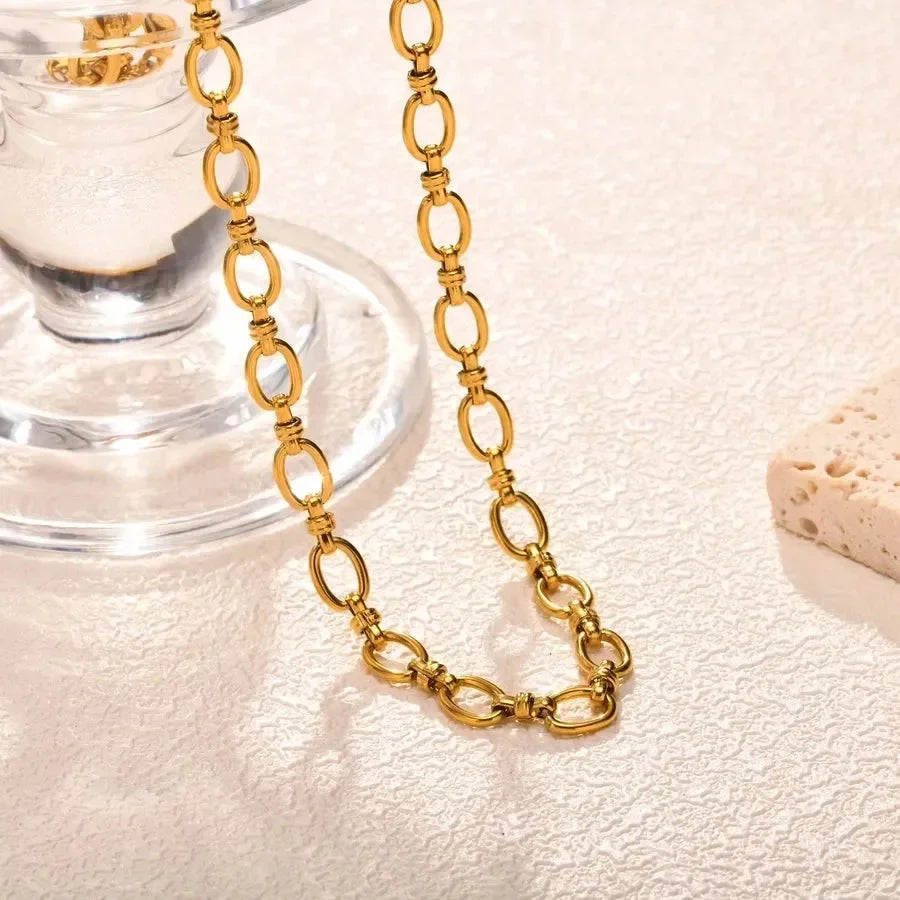Luxy Interlocked Necklace - Diatoms