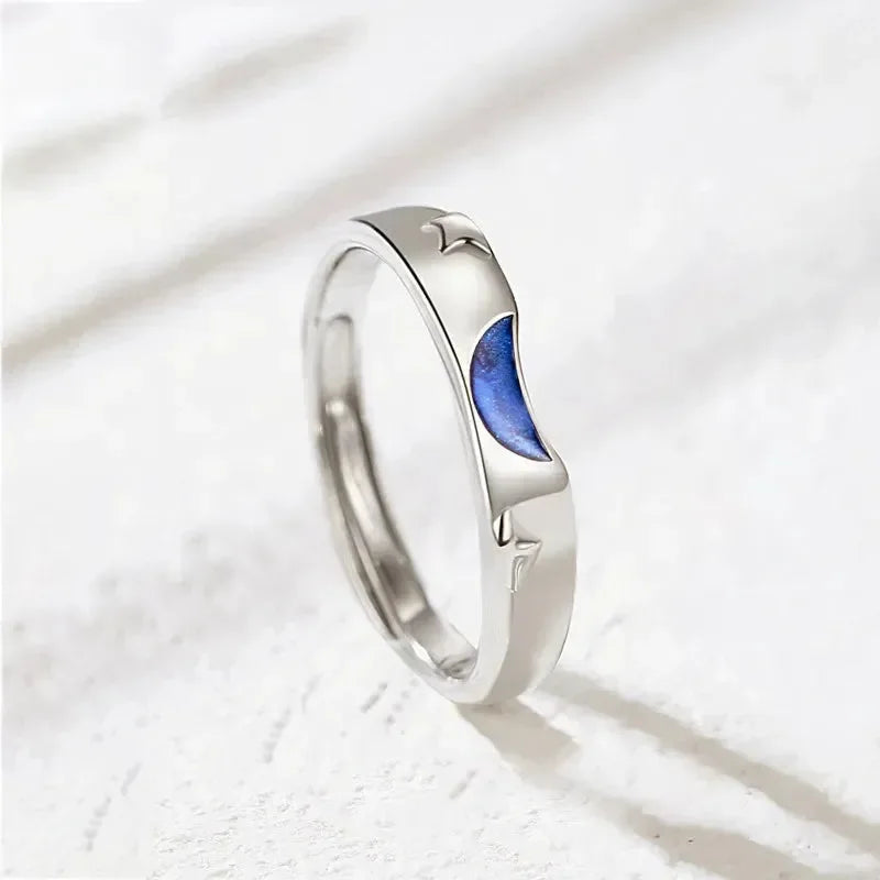 Diatoms Valentine Moon Ring - Diatoms