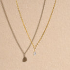 Luxe Elegant Diamond Necklace - Diatoms