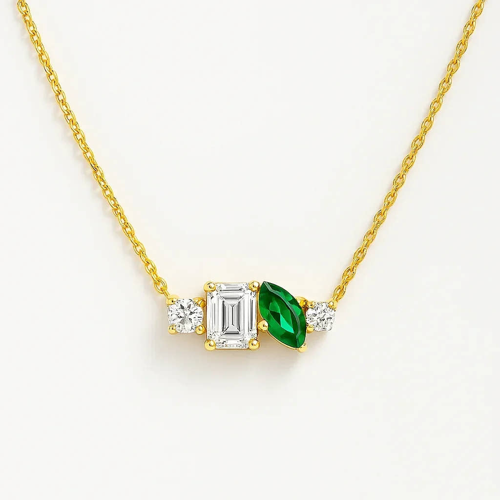 Shiny Necklace - Diatoms