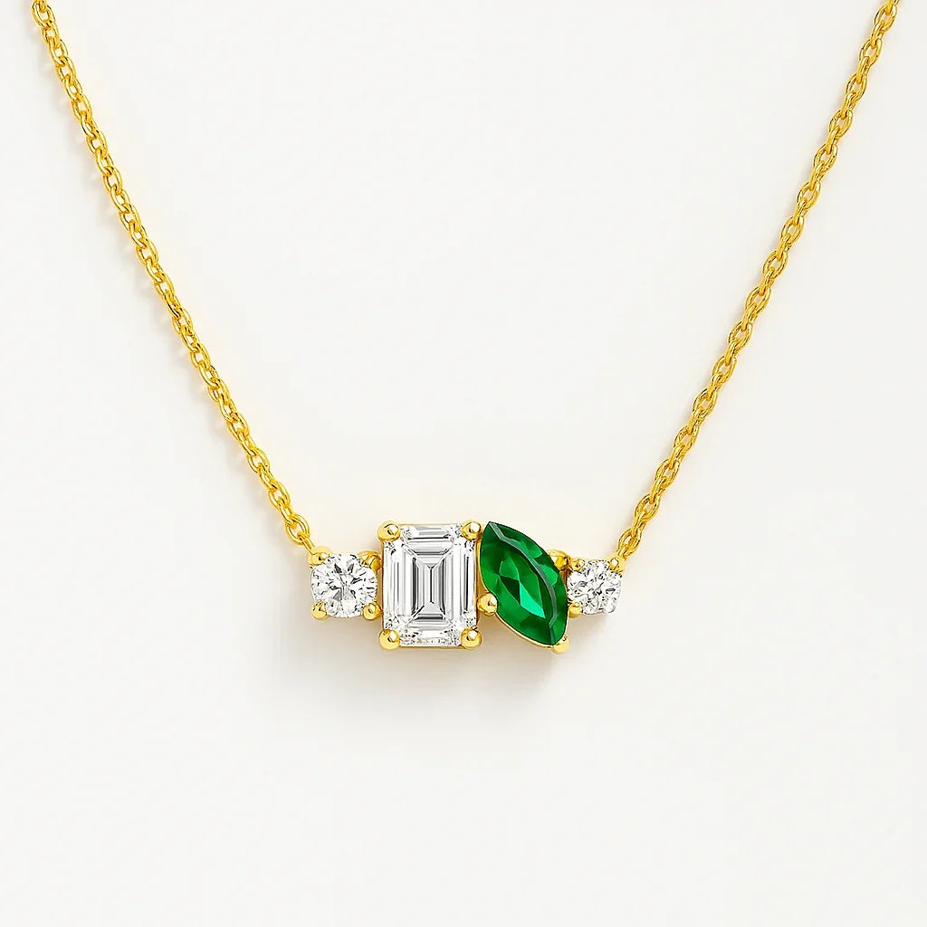 Shiny Necklace - Diatoms