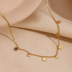 Floral Crush Necklace - Diatoms
