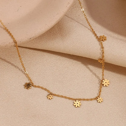 Floral Crush Necklace - Diatoms