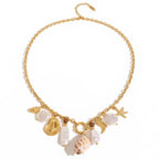 Classic Style Starfish Necklace - Diatoms